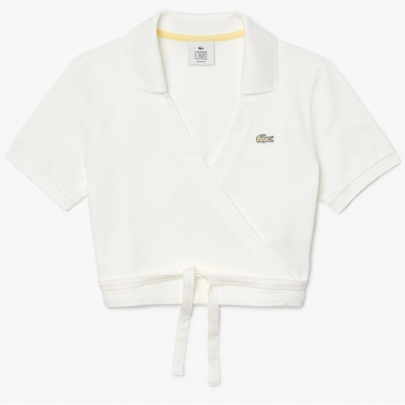 Lacoste Women's LIVE Wrap-Front Piqué
Polo Shirt - Picture 6 of 7